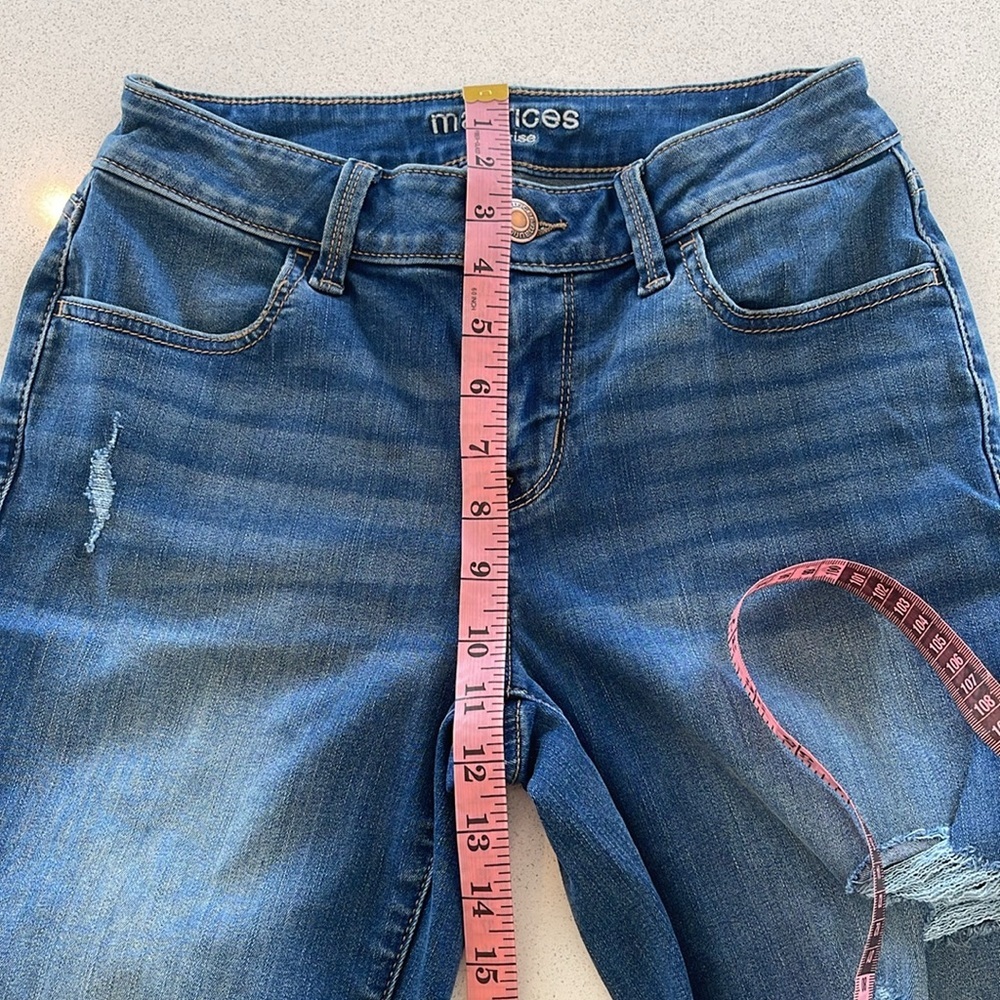 Maurices Mid-rise Blue Jean Size Small X-Long - Picture 2 of 12